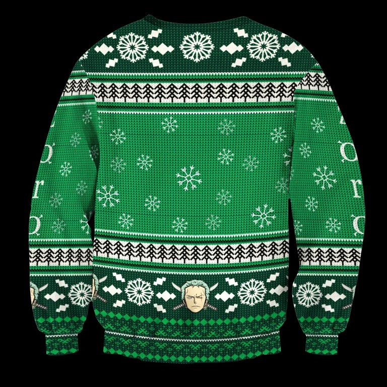 Roronoa Zoro One Piece skull pirate sweater sweatshirt 3