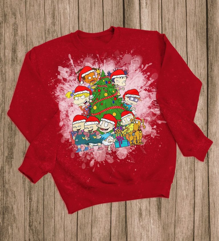 Rugrats christmas tree pajamas set 2