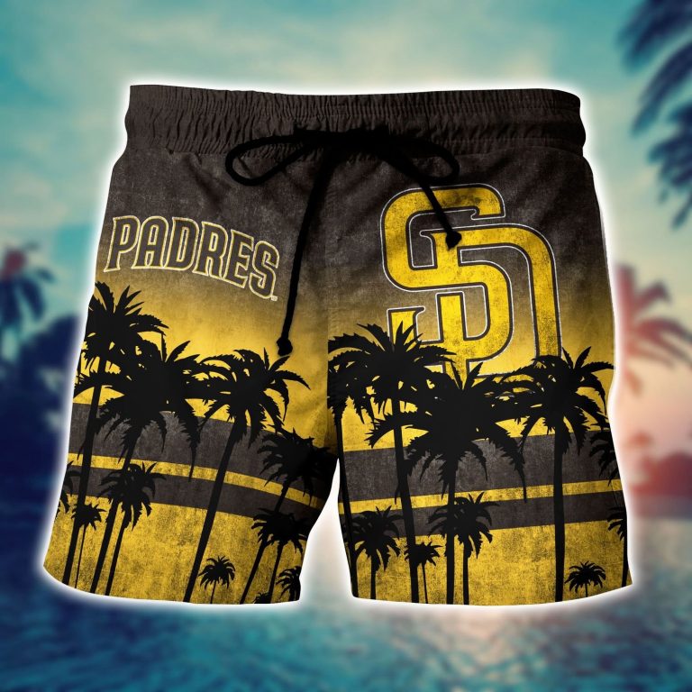 San Diego Padres tropical hawaiian shirt 1