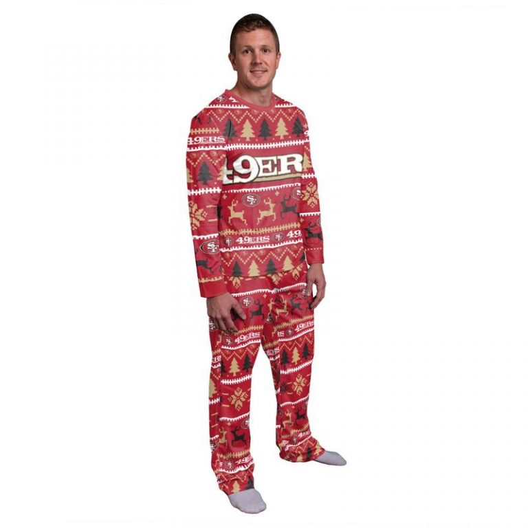 San Francisco 49ers NFL pajamas set 2