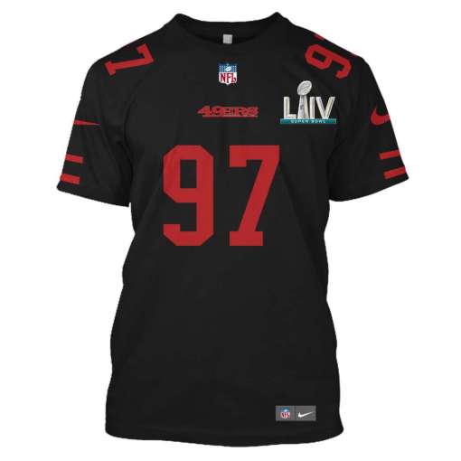 San Francisco 49ers Nick Bosa 97 Super bowl liv 3d shirt, hoodie 15 San Francisco 49ers Nick Bosa 97 Super bowl liv 3d shirt hoodie 5