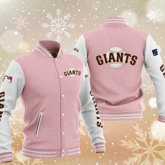 San Francisco Giants Varsity Baseball Jacket4