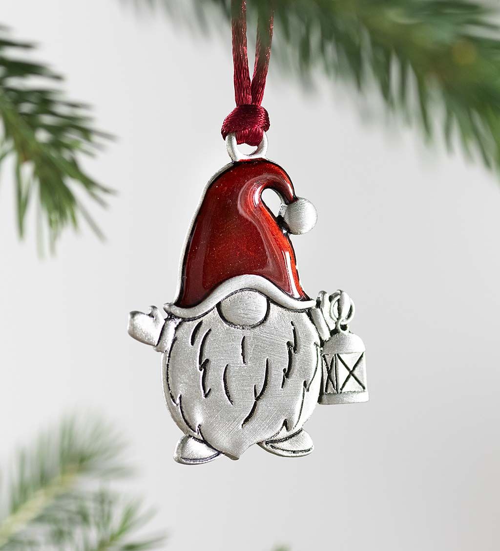 Santa gnome Christmas hanging ornament 4 Santa gnome Christmas hanging ornament