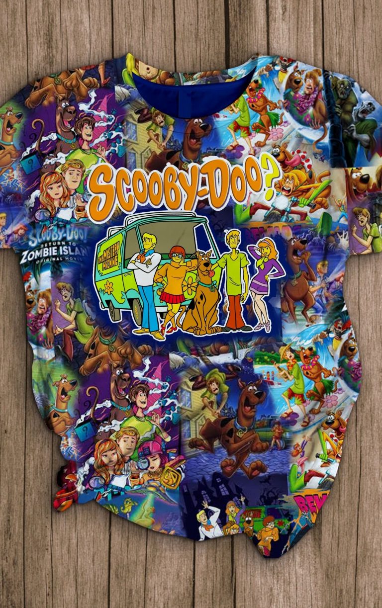 Scooby Doo cartoon pajamas set 1