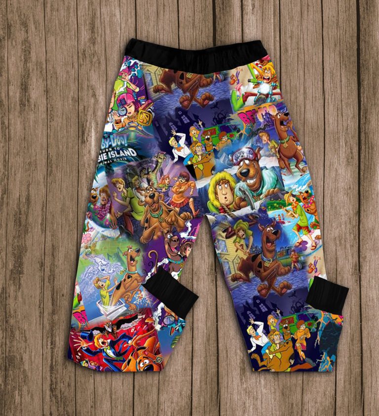 Scooby Doo cartoon pajamas set 2
