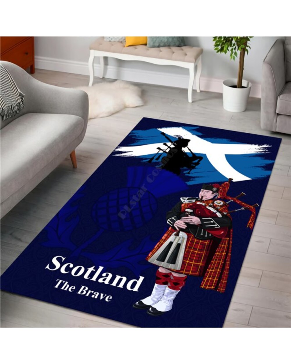 Scotland the brave man rug 5 Scotland the brave man rug