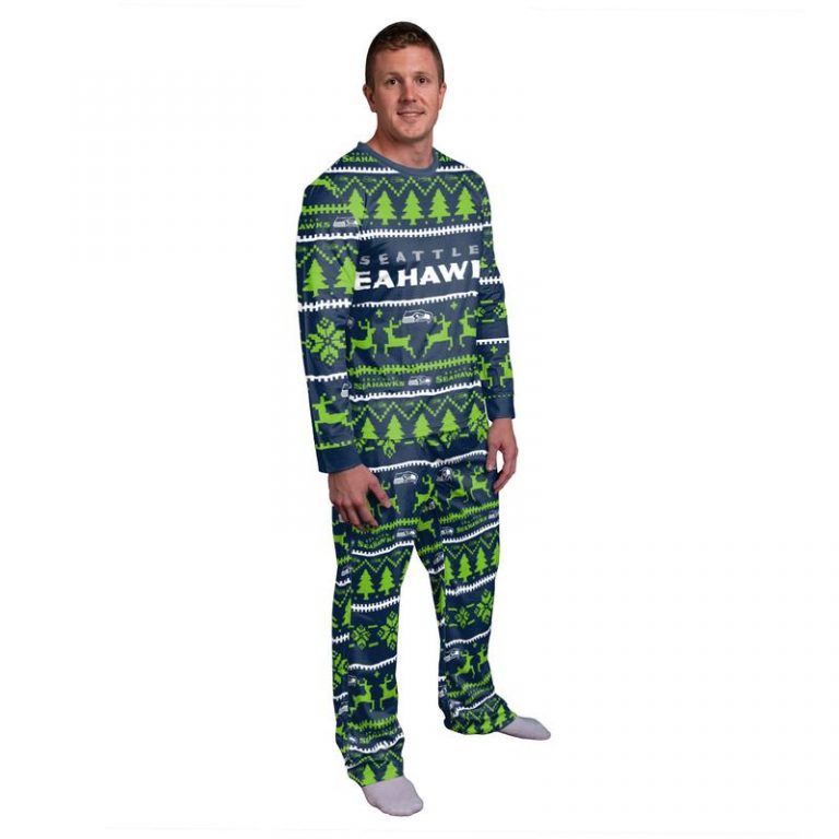 Seattle Seahawks NFL pajamas set 2
