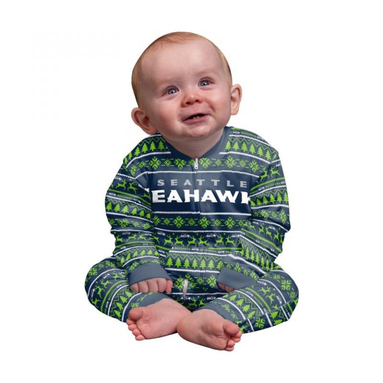 Seattle Seahawks NFL pajamas set 5