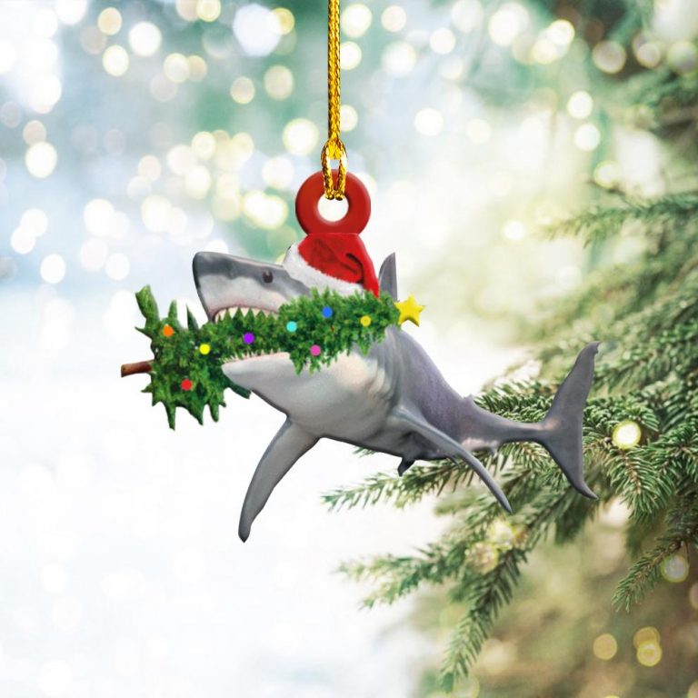 Shark Christmas tree ornament 2