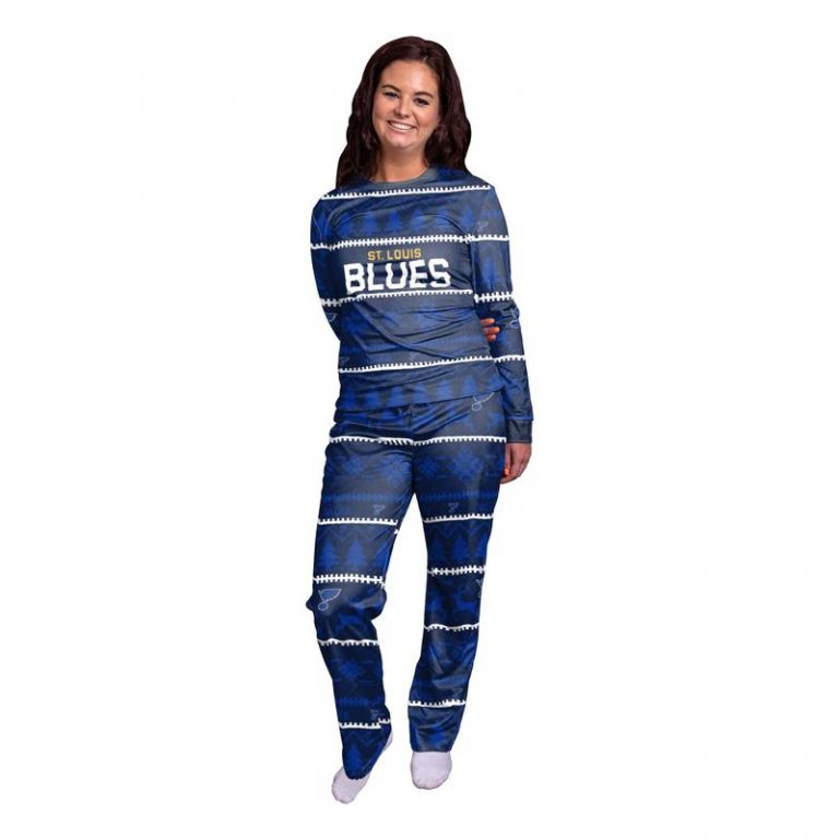 St. Louis Blues NHL pajamas set 3