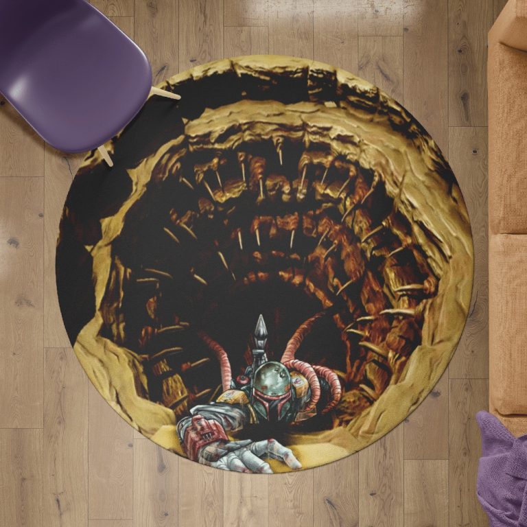 Star War boba fett fabric illusion carpet 2