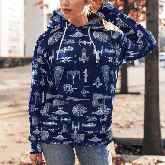 Star War pattern 3d hoodie 4 Star War pattern 3d hoodie 2