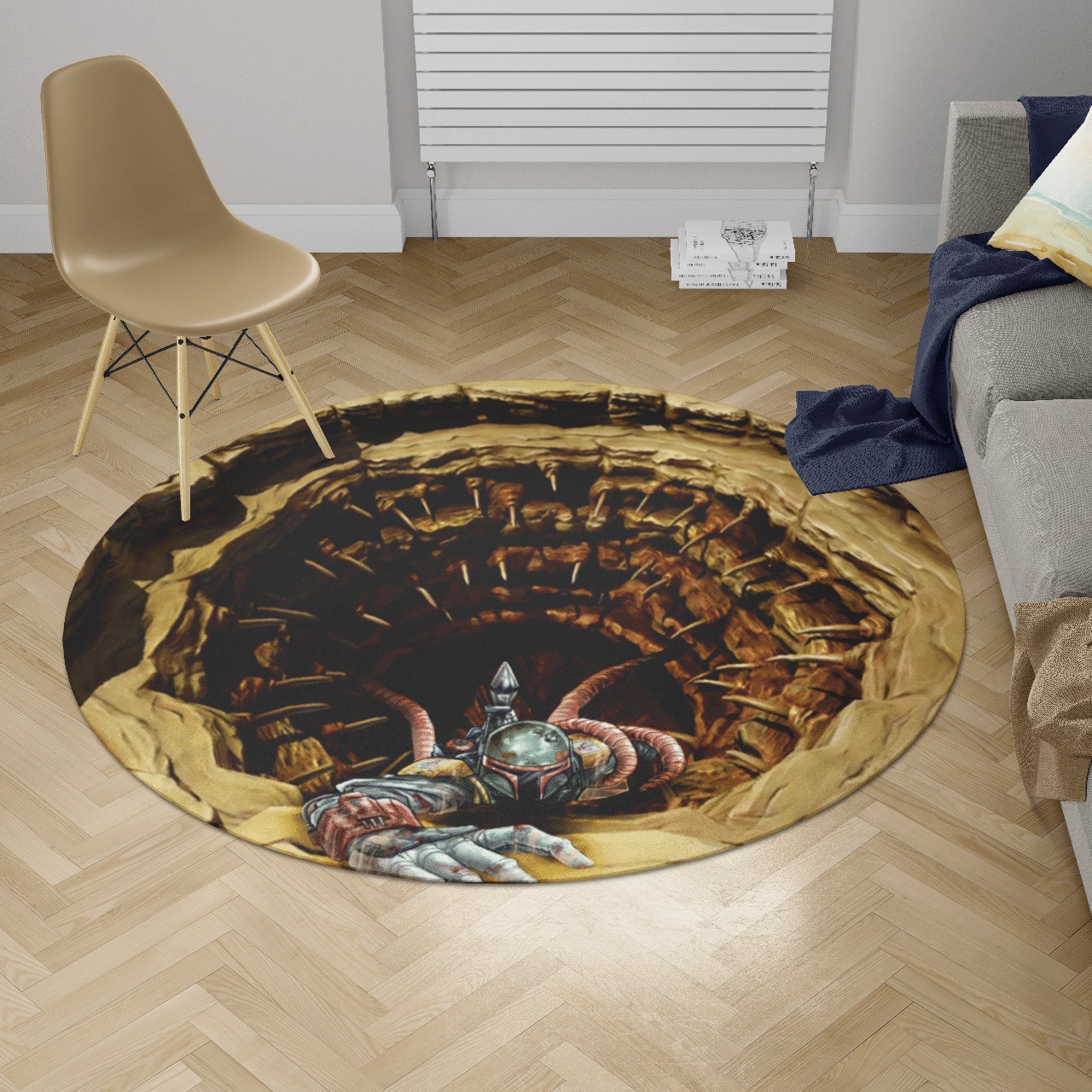 Star Wars round carpet rug