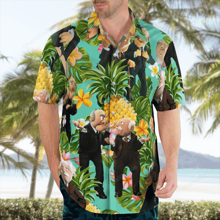 Statler And Waldorf Hawaiian Shirt2