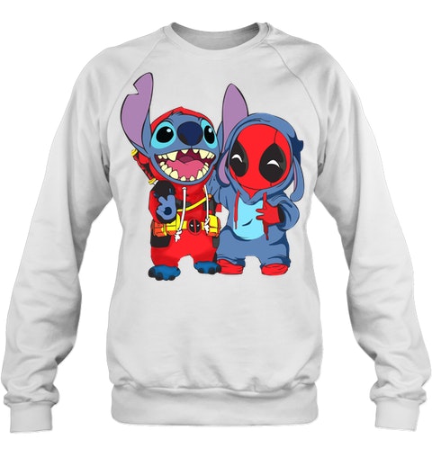 Stitch And Deadpool Shirt Hoodie3