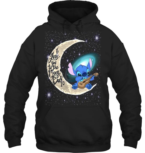 Stitch I Love You To The Moon And Back Shirt Hoodie2