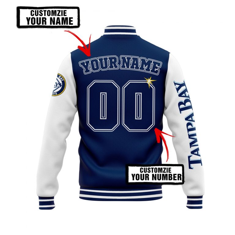 Tampa Bay Rays custom baseball jacket 2