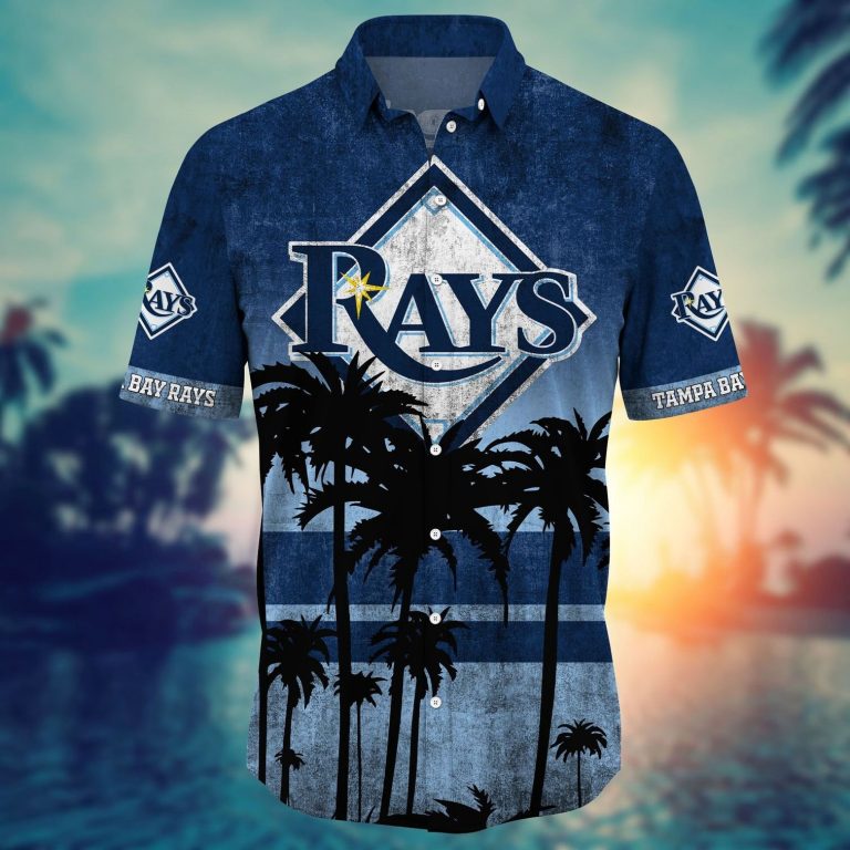 Tampa Bay Rays hawaiian shirt short 2