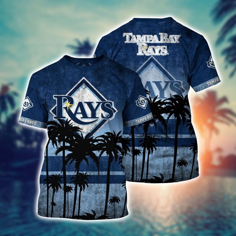 Tampa Bay Rays hawaiian shirt short 4