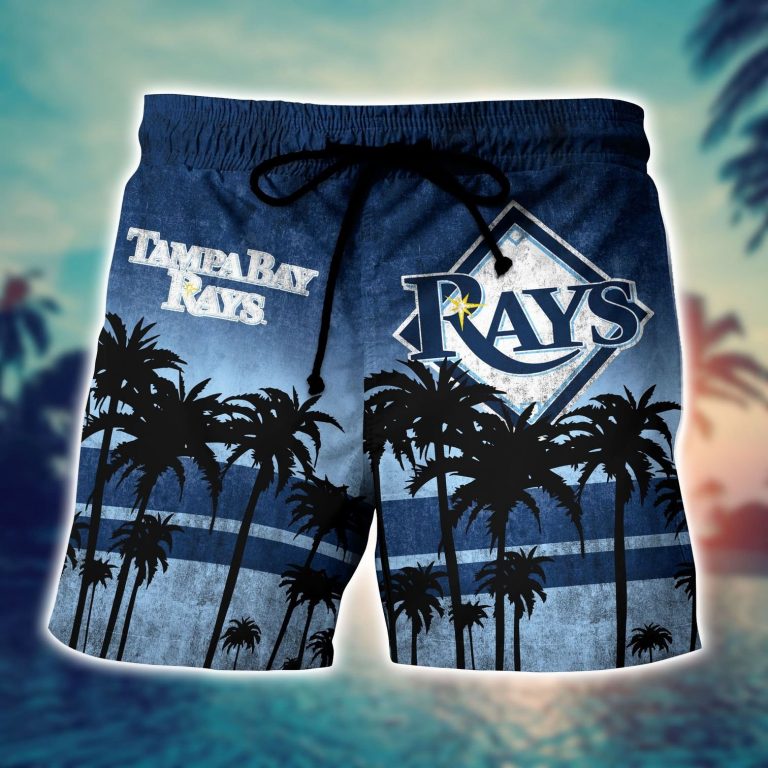 Tampa Bay Rays hawaiian shirt short 5