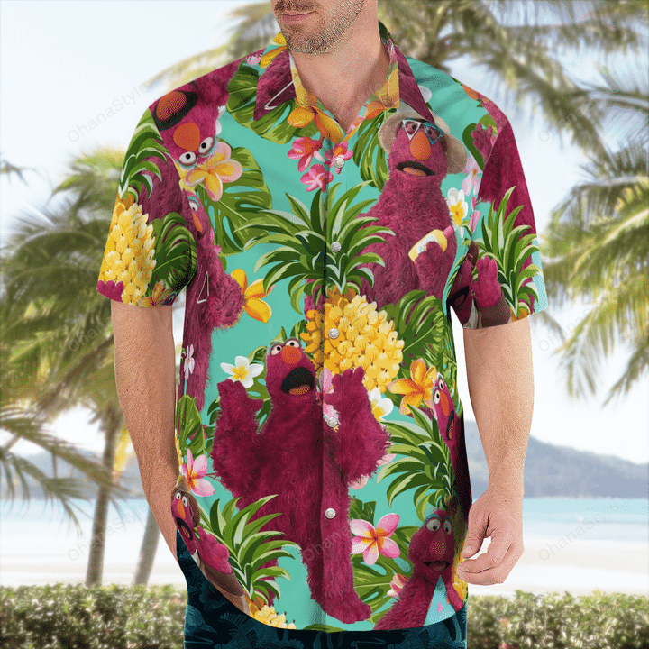 Telly Monster Hawaiian Shirt 3 Telly Monster Hawaiian Shirt3