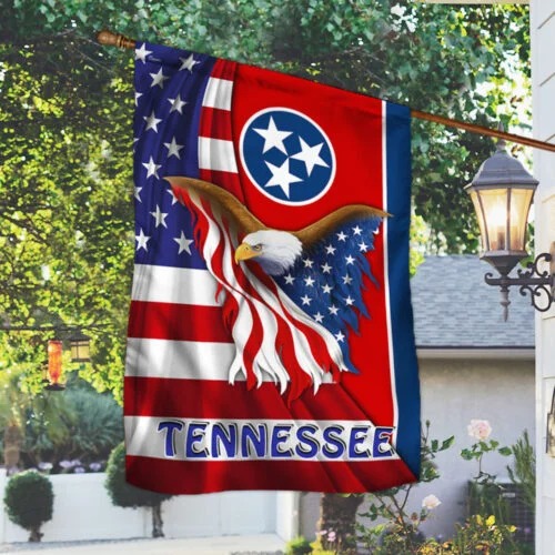 Tennessee Eagle American Flag 2