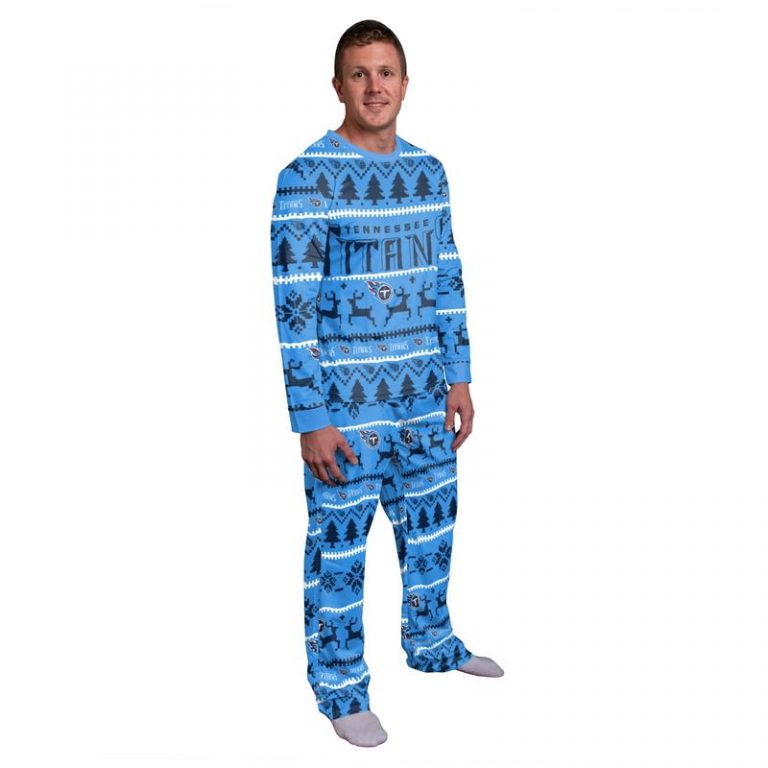 Tennessee Titans NFL pajamas set 2