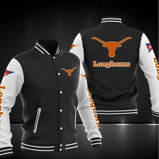 Texas Longhorns Varsity Baseball Jacket