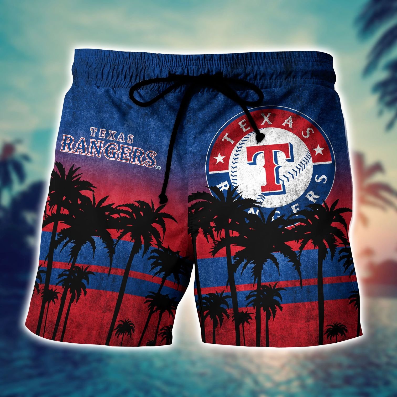 Texas Rangers tropical hawaiian shirt 2 Texas Rangers tropical hawaiian shirt 1
