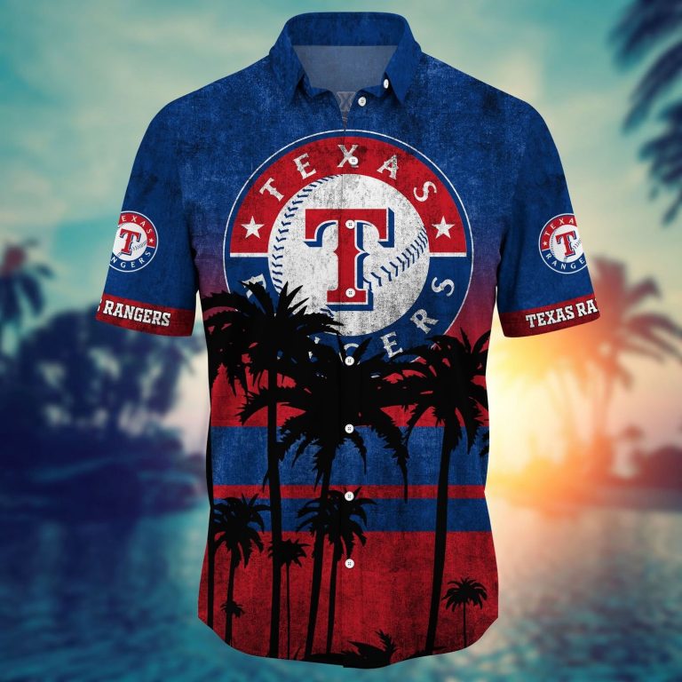 Texas Rangers Tropical Hawaiian Shirt (3) Texas Rangers tropical hawaiian shirt 3