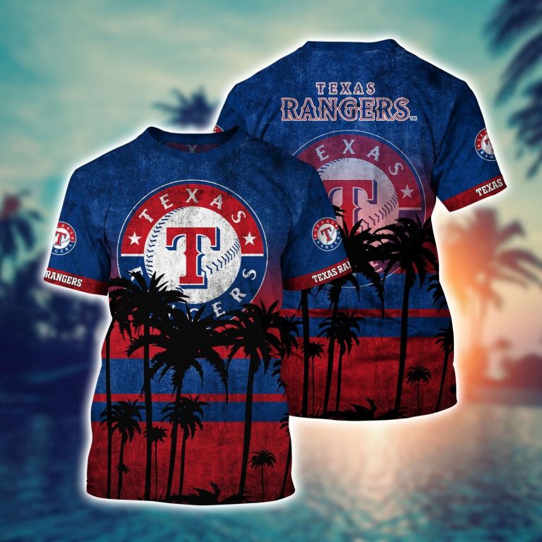 Texas Rangers Tropical Hawaiian Shirt (4) Texas Rangers tropical hawaiian shirt 4