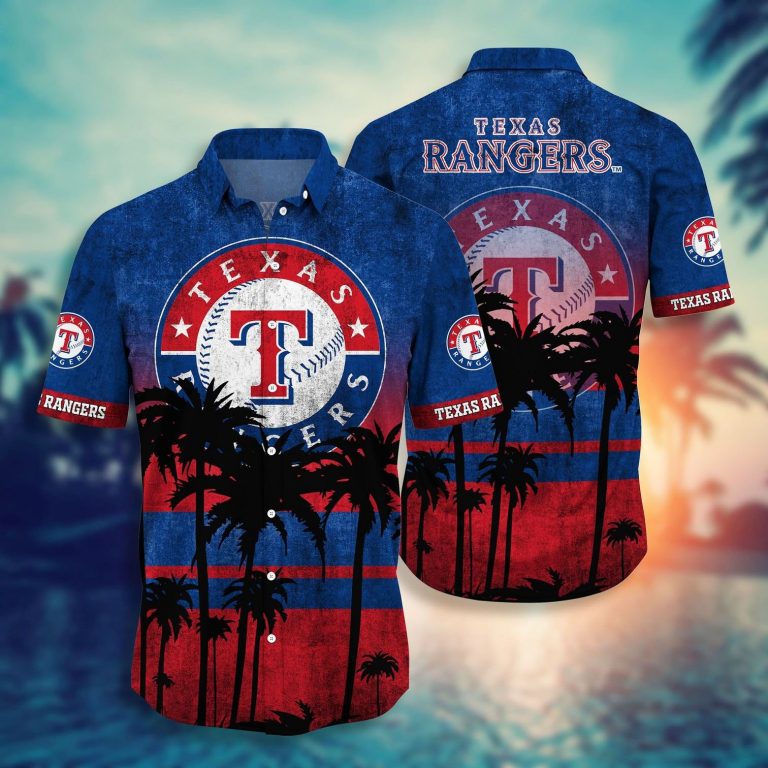 Texas Rangers Tropical Hawaiian Shirt (5) Texas Rangers tropical hawaiian shirt 5