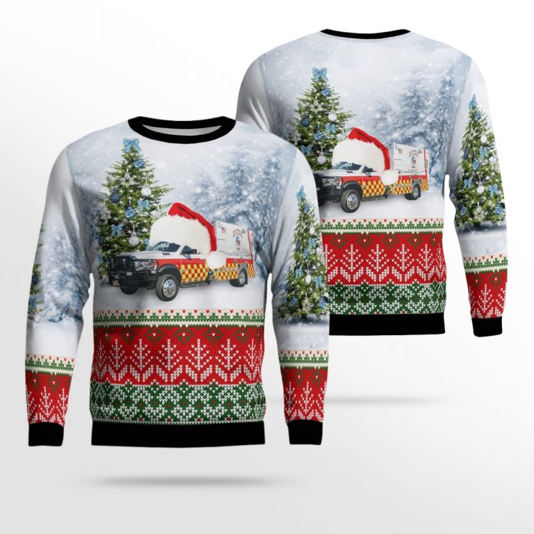 Texas San Marcos Hays County EMS Christmas sweater, sweatshirt Texas San Marcos Hays County EMS Christmas sweater sweatshirt