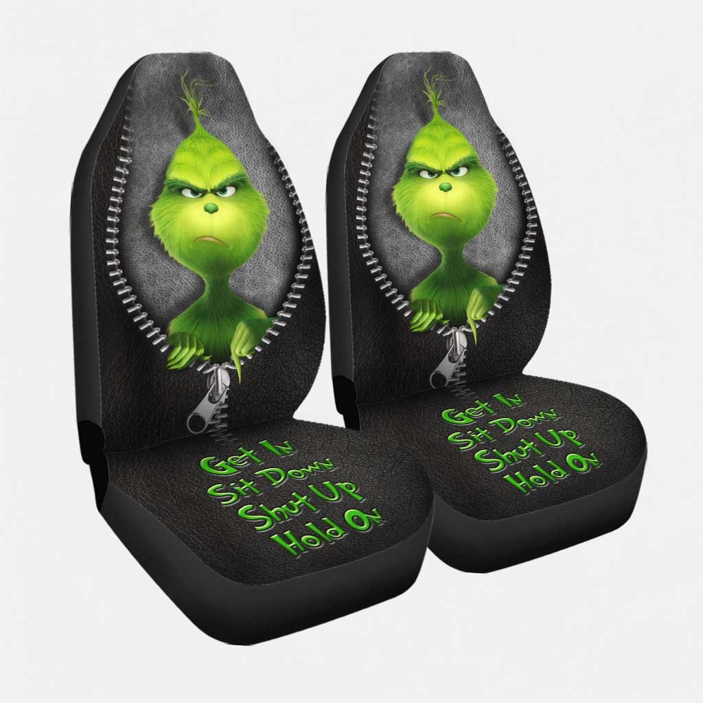 The Grinch Get In Sit Down Shut Up Hold On Car Seat Cover 4 The Grinch Get In Sit Down Shut Up Hold On Car Seat Cover 4