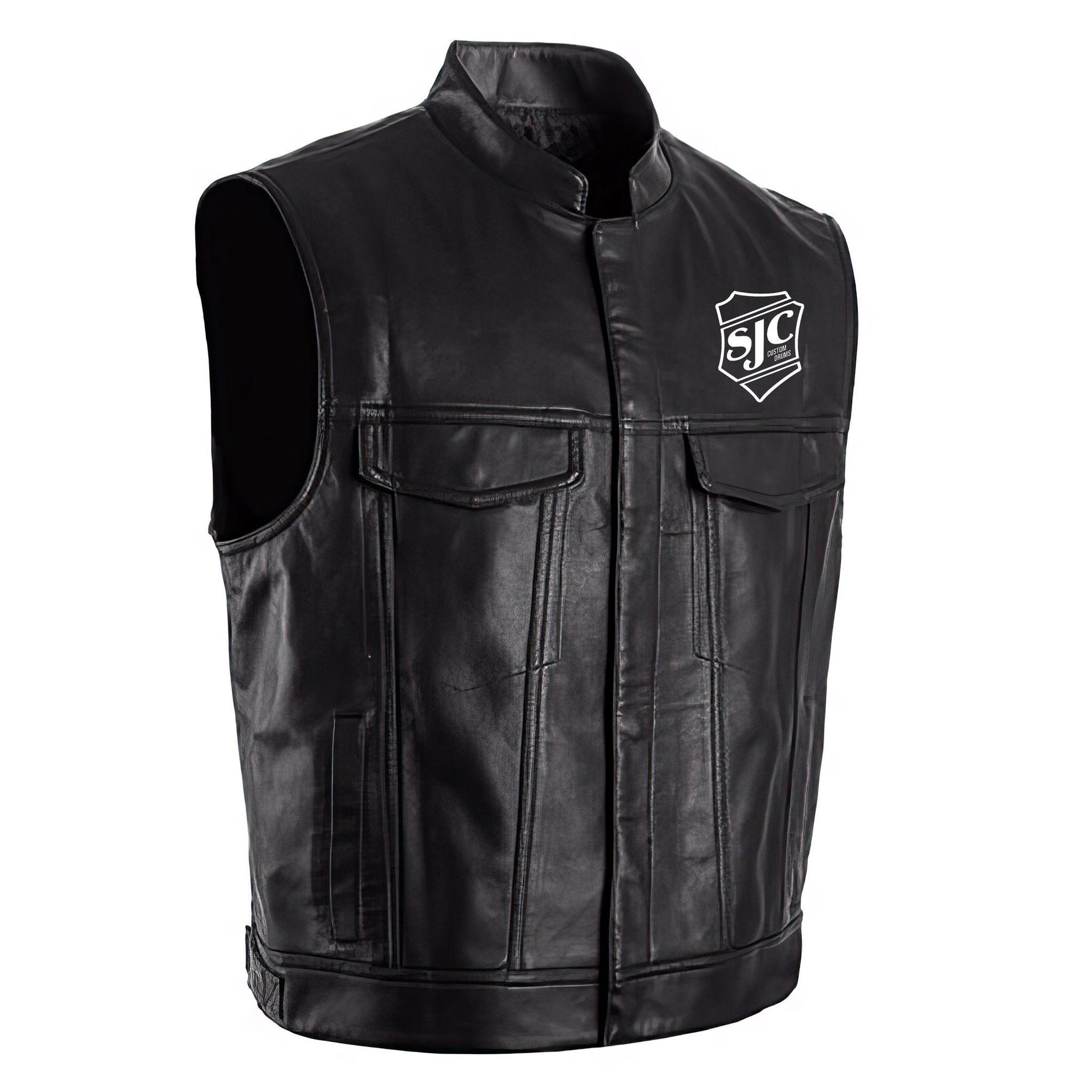 The Muppet Show SJC Custom Drums leather vest 3 The Muppet Show SJC Custom Drums leather vest 1