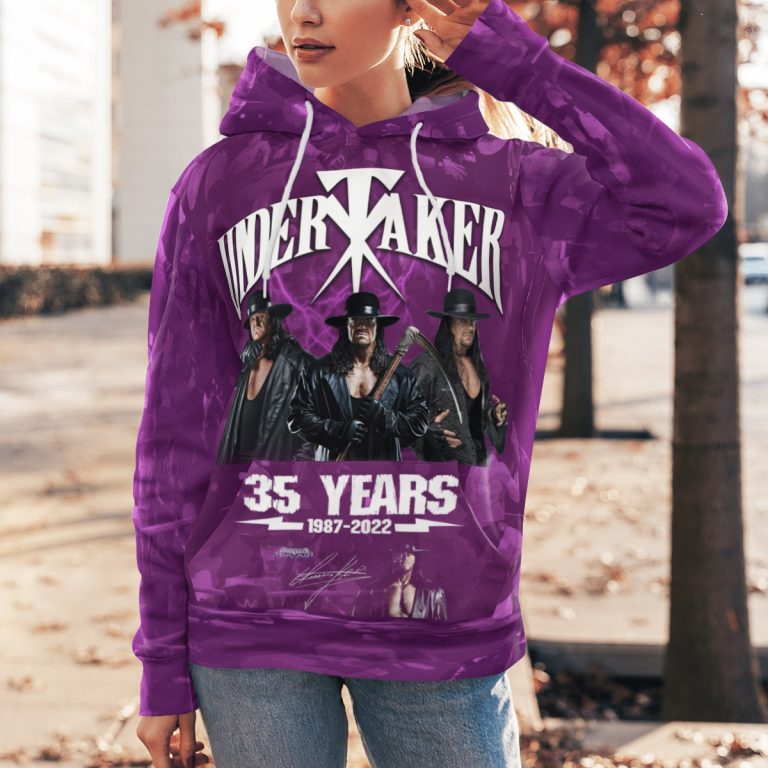 The Undertaker 35 years 1987 2022 3d hoodie 2