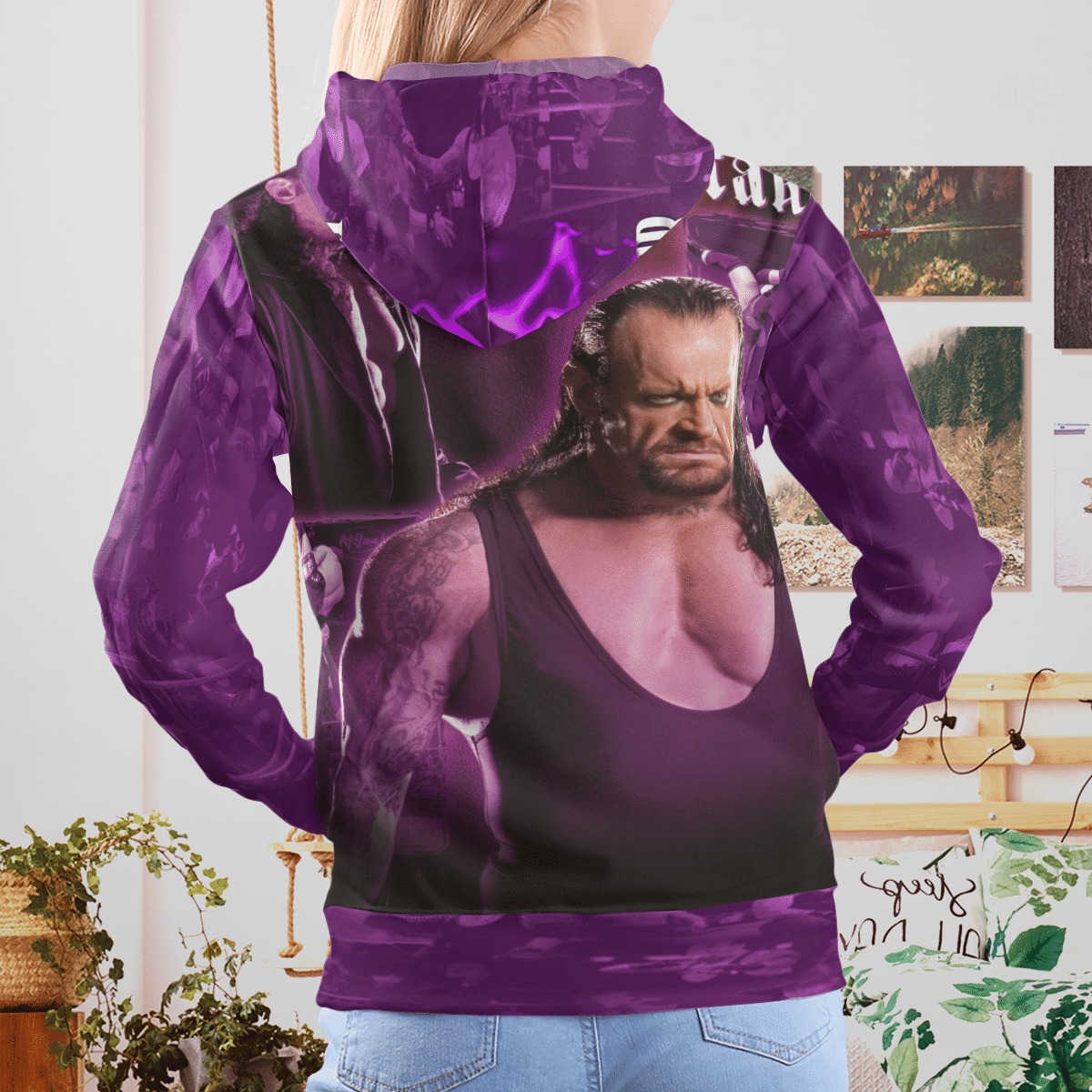 The Undertaker 35 years 1987-2022 3d hoodie 4 The Undertaker 35 years 1987 2022 3d hoodie 3