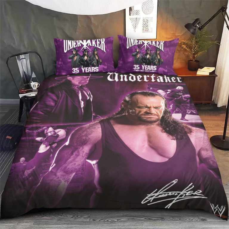 The Undertaker 35 years 1987 2022 bedding set