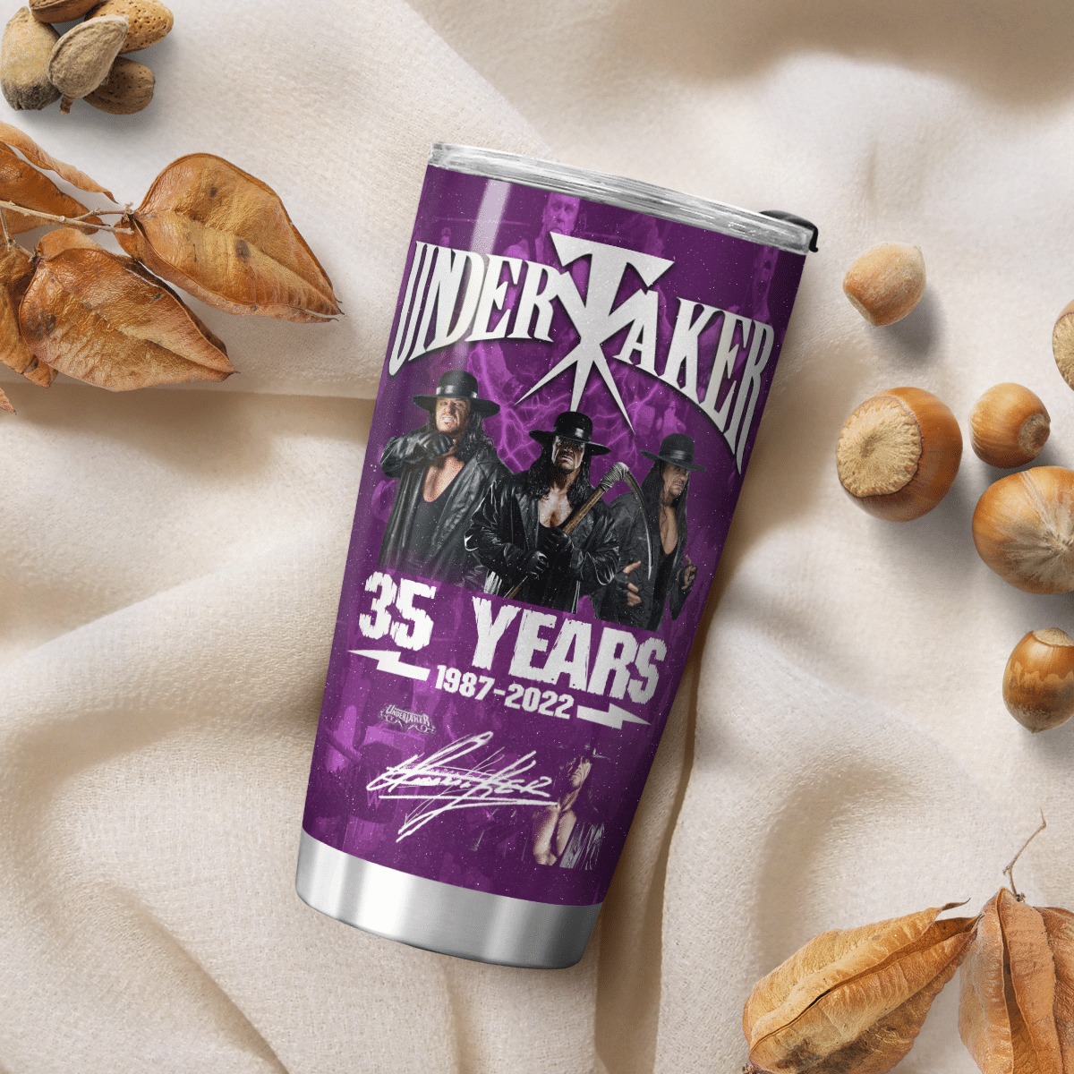 The Undertaker 35 years 1987-2022 tumbler 4 The Undertaker 35 years 1987 2022 tumbler 3