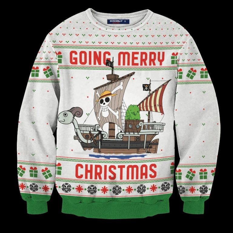Thousand Sunny One Piece Going Merry Christmas sweater sweatshirt 1