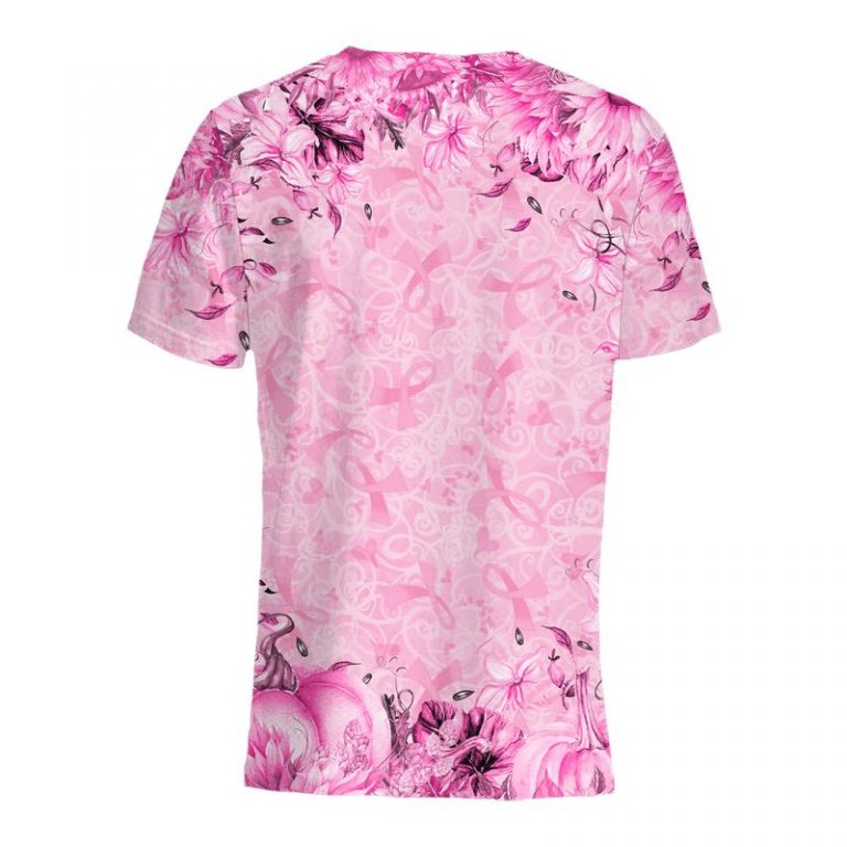 Three girl flowers Breast Cancer In October We Wear Pink 3d shirt, hoodie 4 Three girl flowers Breast Cancer In October We Wear Pink 3d shirt hoodie 4