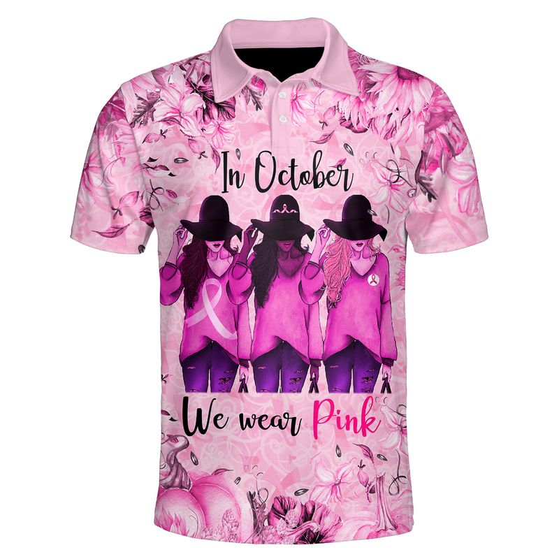 Three girl flowers Breast Cancer In October We Wear Pink 3d shirt, hoodie 3 Three girl flowers Breast Cancer In October We Wear Pink 3d shirt hoodie 6
