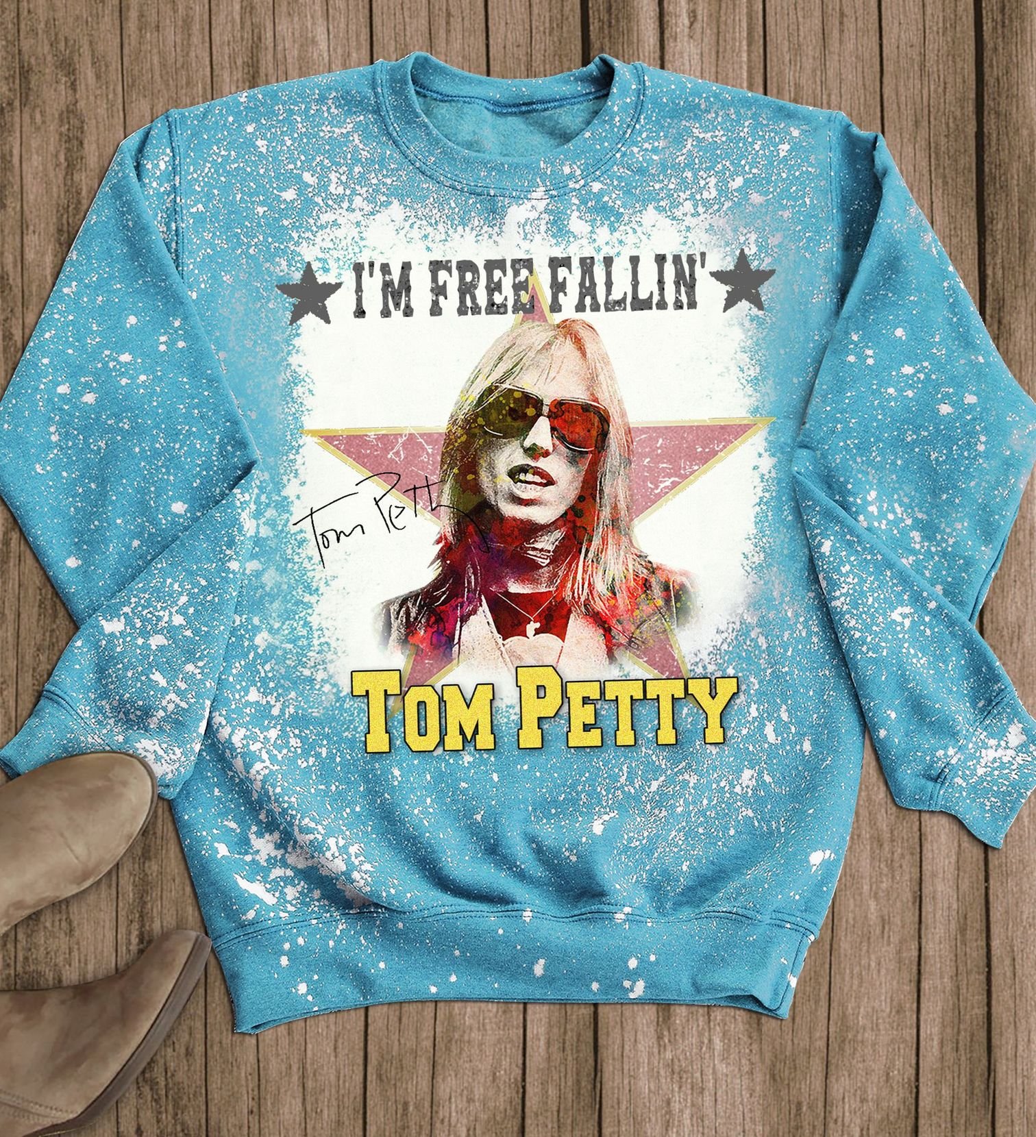 Tom Petty and the Heartbreakers I'm free fallin pajamas set 3 Tom Petty and the Heartbreakers Im free fallin pajamas set 4