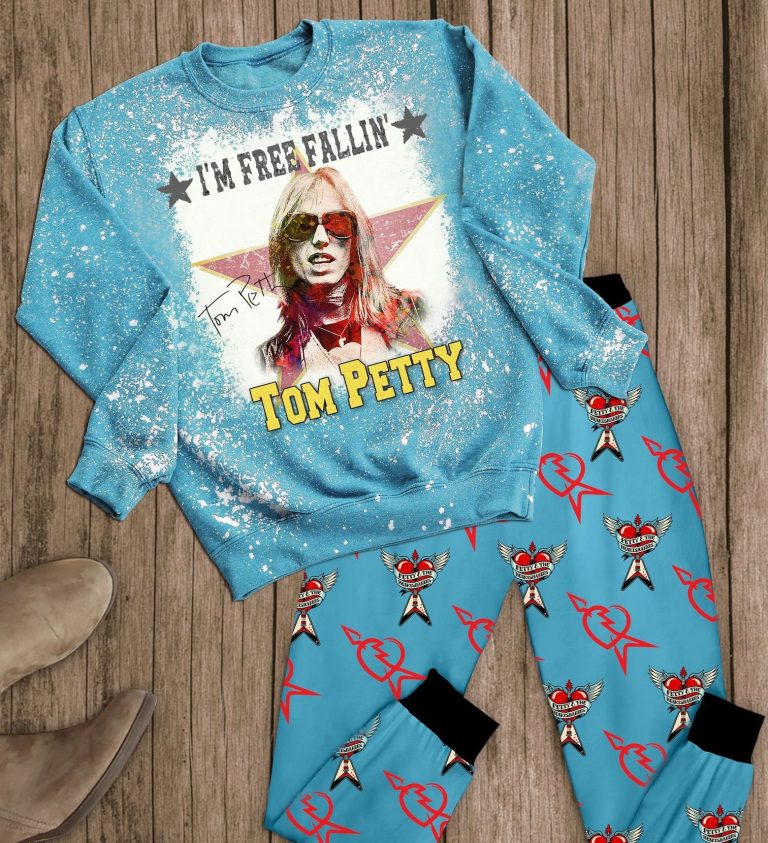 Tom Petty And The Heartbreakers I'm Free Fallin Pajamas Set Tom Petty and the Heartbreakers Im free fallin pajamas set