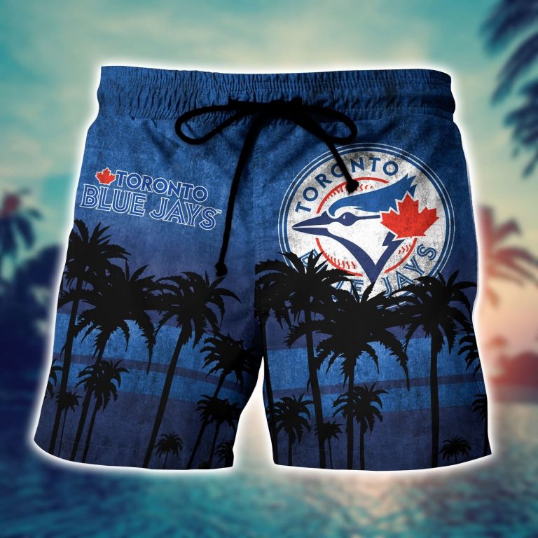 Toronto Blue Jays tropical hawaiian shirt 1