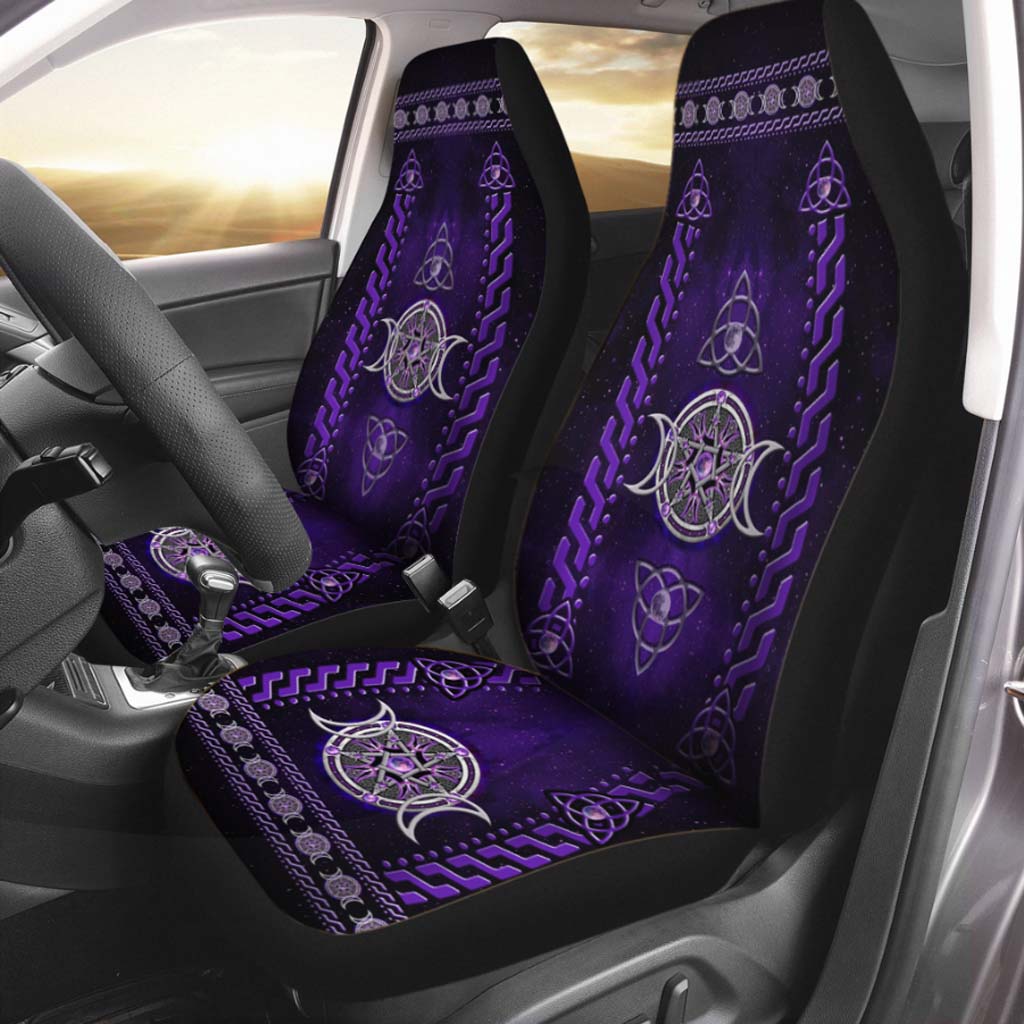 Triple Moon Salty Lil Witch Seat cover