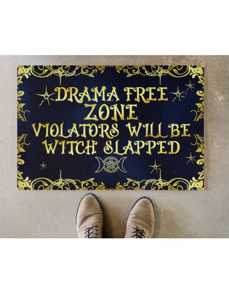 Tripple moon Witch Drama free zone violators will be witch slapped doormat 3