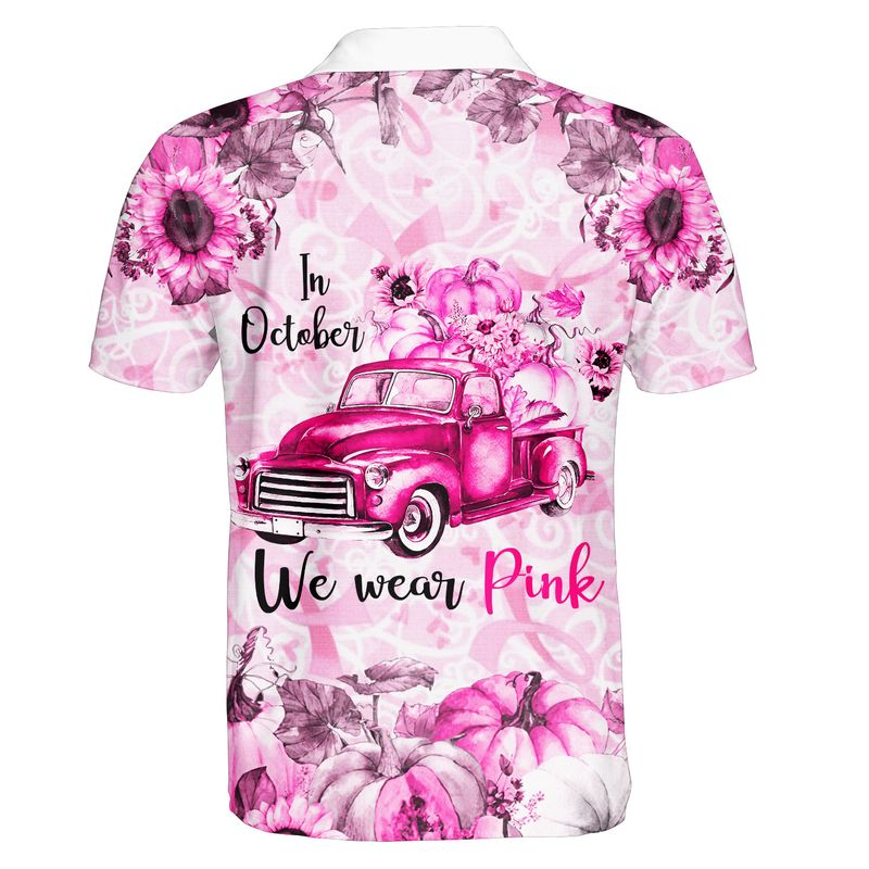 Truck pumpkin flowers In October We Wear Pink Breast Cancer 3d shirt, hoodie 2 Truck pumpkin flowers In October We Wear Pink Breast Cancer 3d shirt hoodie 7