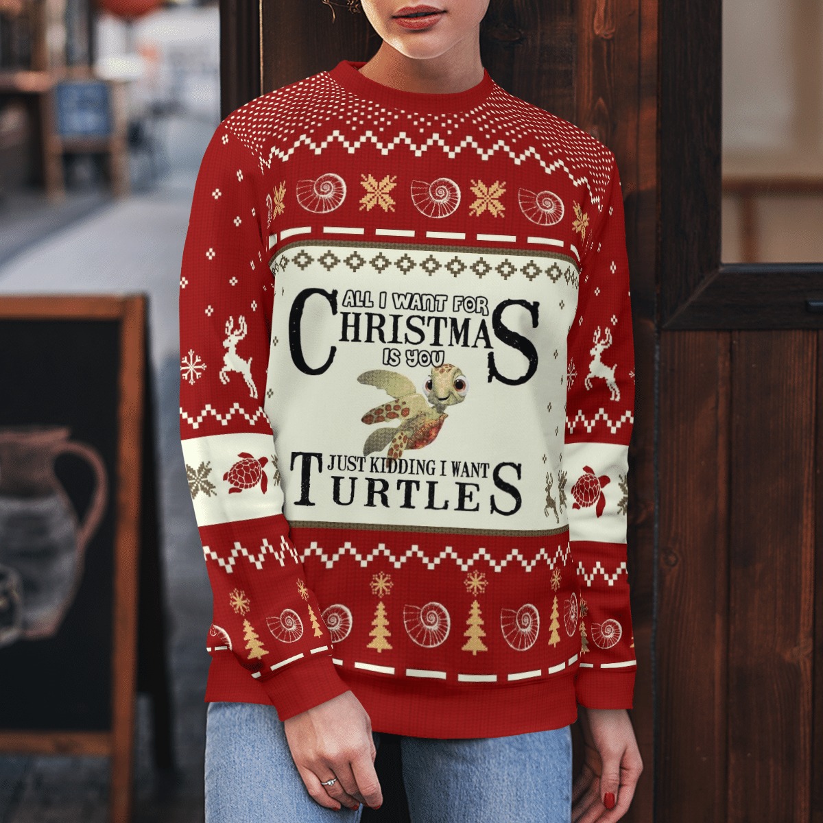 Turtles All I want for Christmas is you Just kidding I want turtles 3d hoodie, sweatshirt 2 Turtles All I want for Christmas is you Just kidding I want turtles 3d hoodie sweatshirt 1