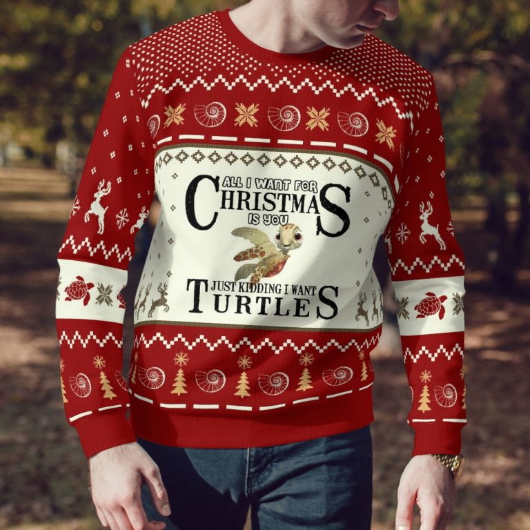 Turtles All I want for Christmas is you Just kidding I want turtles 3d hoodie, sweatshirt 3 Turtles All I want for Christmas is you Just kidding I want turtles 3d hoodie sweatshirt 3